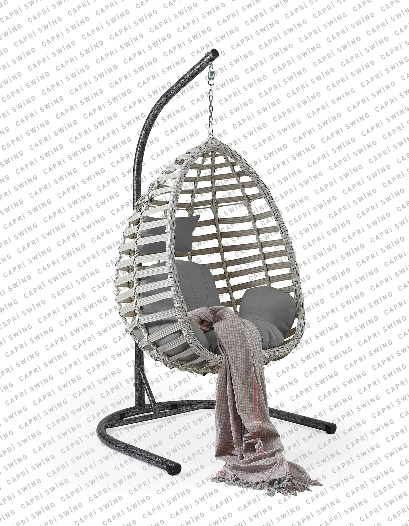 Gümbet Rattan Bahçe Balkon Salıncağı - Görsel 2